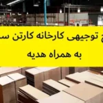 طرح توجیهی کارخانه کارتن سازی