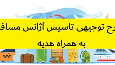 طرح توجیهی تاسیس آژانس مسافرتی