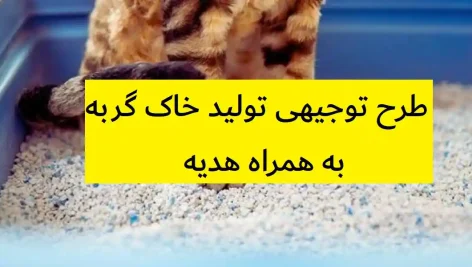 طرح توجیهی تولید خاک گربه