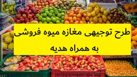 طرح توجیهی مغازه میوه فروشی