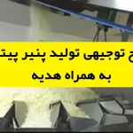 طرح توجیهی تولید پنیر پیتزا