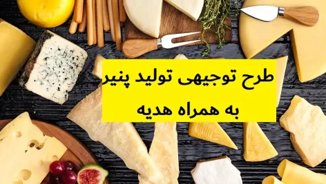 طرح توجیهی تولید پنیر