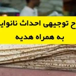طرح توجیهی احداث نانوایی